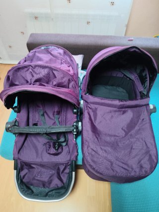 Carro Gemelar City Select Morado