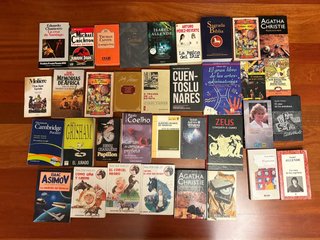 Libros sueltos, se hacen lotes