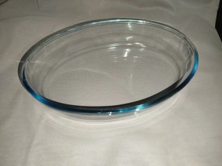 Fuente cristal oval 30,5 x 21,5 x 6