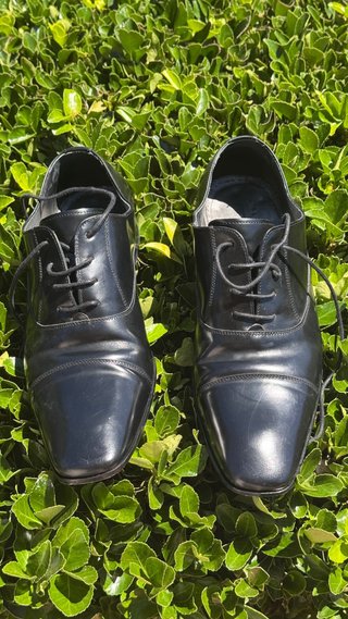 Zapatos de vestir negros para hombre