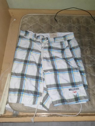 Bañador Hollister Hombre Talla XL Cuadros