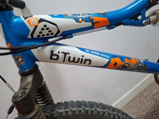 Bicicleta Montaña 24 Azul