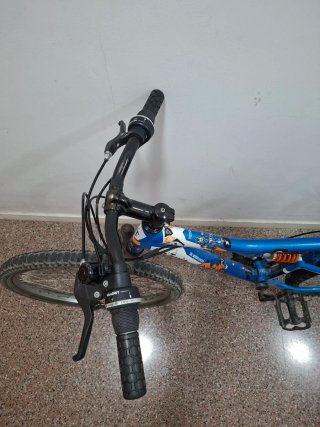 Bicicleta Montaña 24 Azul
