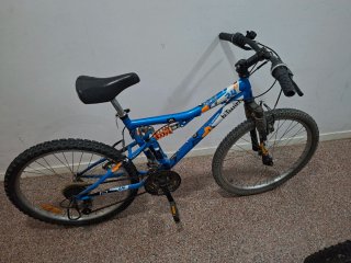 Bicicleta Montaña 24 Azul