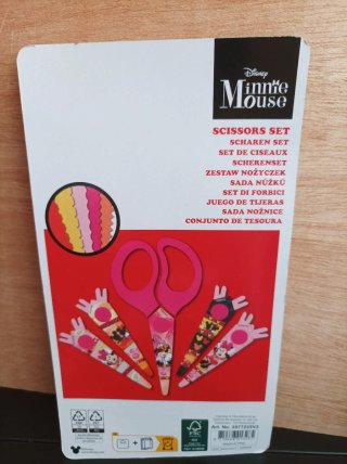 Set de tijeras Minnie Mouse Disney 5+
