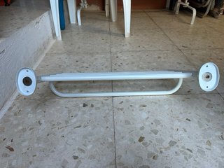 Estantería Toallero Metálico Blanco