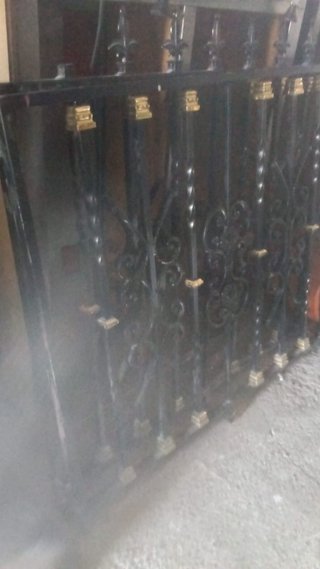Verja de forja para ventana