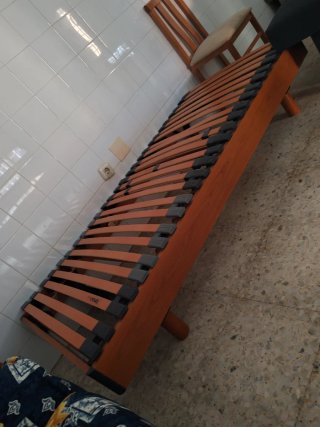 Base Cama Madera