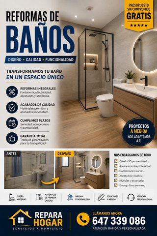 Reformas de Baños: Diseño, Calidad y Funcionalidad