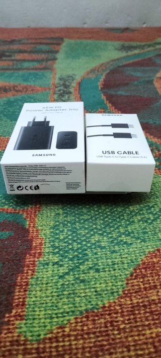Kit Samsung 65W Power Adapter Trio + Cable USB-C