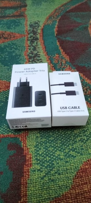 Kit Samsung 65W Power Adapter Trio + Cable USB-C
