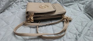 Bolso tipo Bandolera Michael K. Beige Mujer