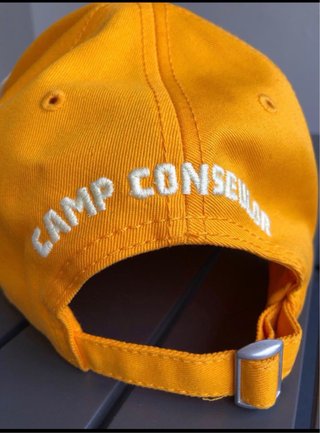 Gorra Dsquared2 Amarilla con Parches