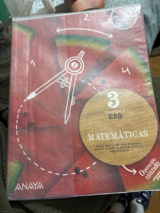 Libro matematicas 3 ESO(1 trimestre) Sin escribir