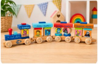 Tren madera Los Lun