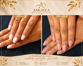 Manicura y pedicura a domicilio