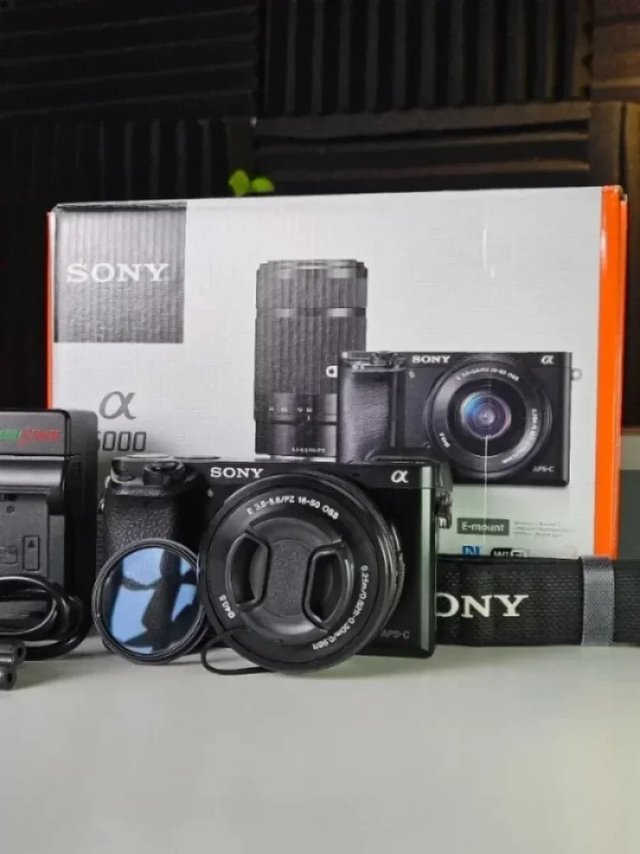 Sony Alpha a6000 Cámara Mirrorless Negra