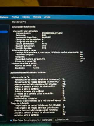 MacBook Pro 16 i7 500GB 16GB