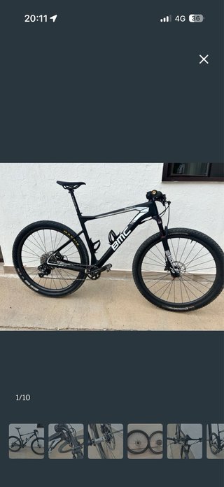 Bicicleta Montaña BMC Talla L