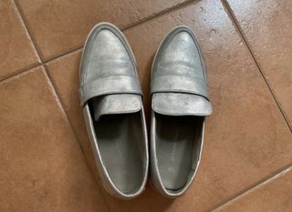 Mocasines plateados Di Fontana - Talla 39