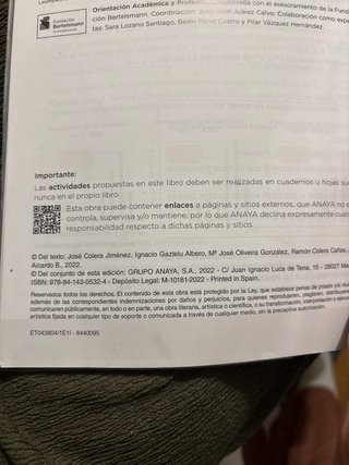 Matemáticas 3 ESO