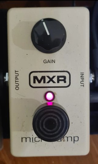 MXR Micro Amp Pedal Guitarra