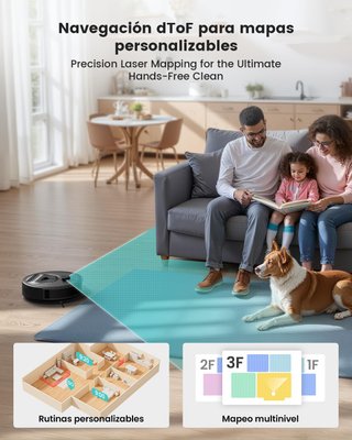 SIN ABRIR 3 en 1 Robot Aspirador y Fregar 5000Pa