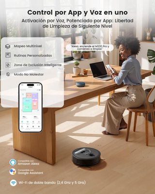 SIN ABRIR 3 en 1 Robot Aspirador y Fregar 5000Pa