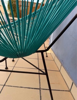 Silla Acapulco Turquesa