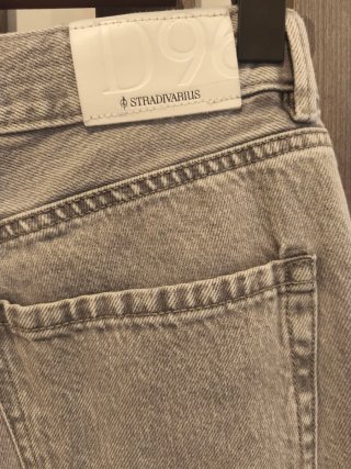 Pantalones Stradivarius grises d96