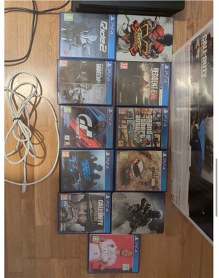PS4 Pro 1TB + 2 Mandos + 11 Juegos