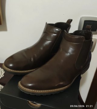 Stivaletti di marca Rieker in pelle  Marroni tg.44