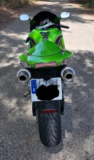 Kawasaki Ninja ZX10R Verde 2007