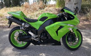Kawasaki Ninja ZX10R Verde 2007