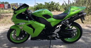 Kawasaki Ninja ZX10R Verde 2007