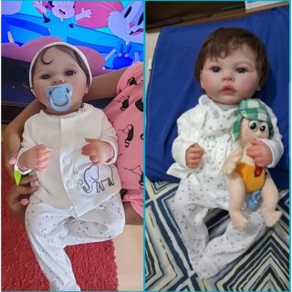 Muñeca reborn bebé silicona