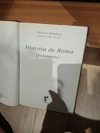 Historia de Roma (fragmento)
