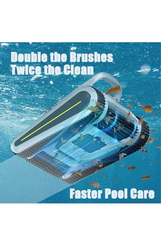 Robot Limpiafondos Piscina Inalámbrico