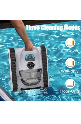 Robot Limpiafondos Piscina Inalámbrico