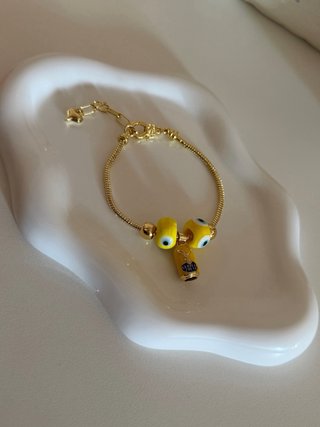 Pulsera estilo Pandora con charms