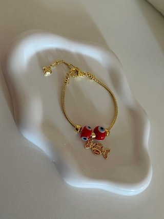 Pulsera estilo Pandora con charms