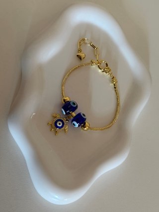 Pulsera estilo Pandora con charms