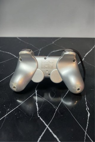 Controller PlayStation 2 Originale Argento