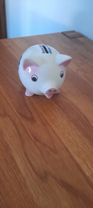 Hucha Banco Gallego Cerámica