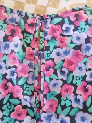 Vestido vintage Lefties floral talla L