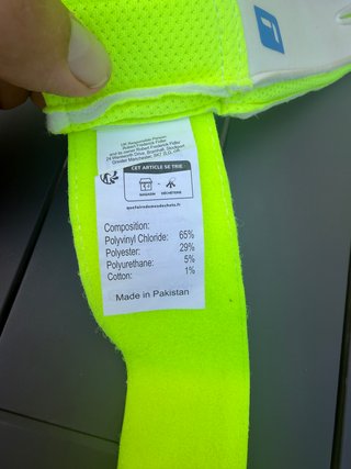 Reusch Attrakt Solid Junior guantes de portero niños amarillo azul