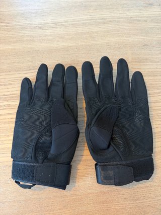 Guanti tattici estivi per moto Free Soldier, uomo, nero 040-22