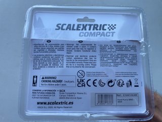 Scalextric Compact Ford Puma WRC coche slot escala 1:43