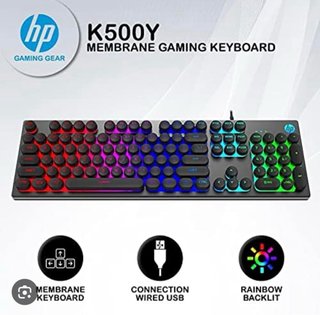 Teclado HP K500Y Mecánico Clicky RGB