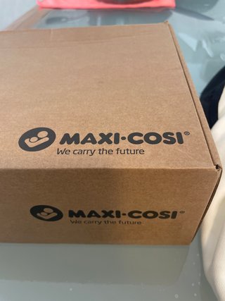 Maxi-Cosi funda silla de coche bebé algodón orgánico Natural White